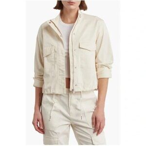 Sanctuary Armstrong Jacket Women’s Medium Cropped Off White EUC